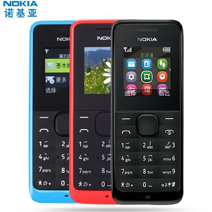Nokia 106 Classic original 4g GSM Unlock quality Unlocked Cell Phone 2.4 inches old machine used mobile phone