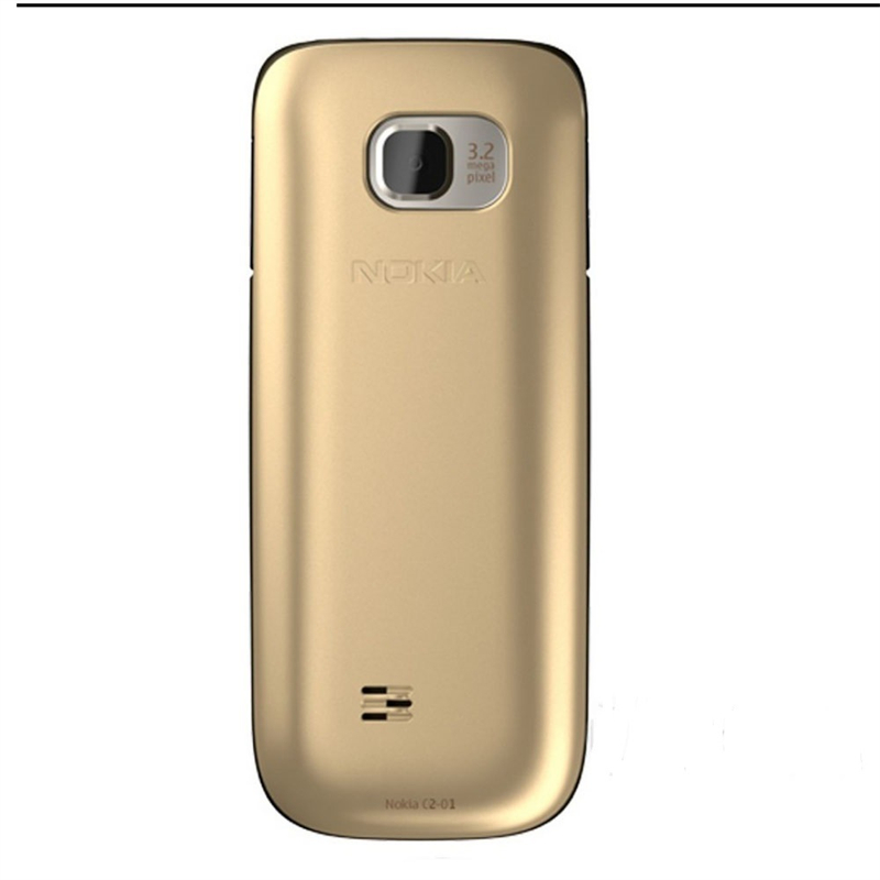 Nokia C2-01 Original Simple Cheap Bar Unlocked GSM Mobile Cell Phone 2" 3.15MP Camera FM radio GSM UMTS 3G