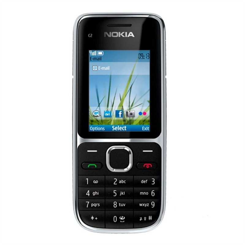 Nokia C2-01 Original Simple Cheap Bar Unlocked GSM Mobile Cell Phone 2" 3.15MP Camera FM radio GSM UMTS 3G