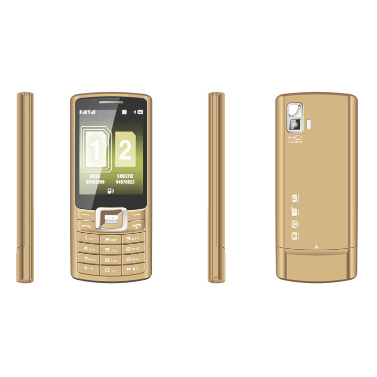 2G GSM feature keypad Mobile phone SAMSUNG C5212+ FM PLUS second hand cellphone 32MB Ram 32MB Rom  Unlocked