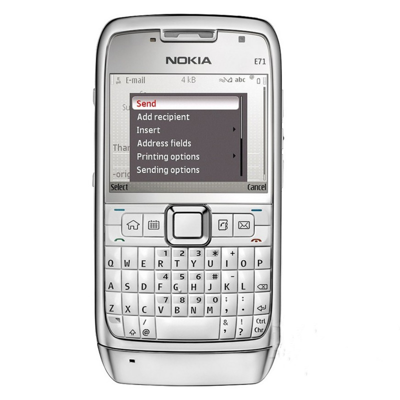 Nokia E71 3G Mobile Phones 2.36" Wifi GPS 3.15MP Cellphone Symbian OS Qwerty Keyboard Unlocked phone