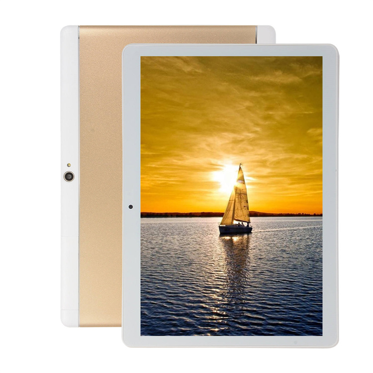 2025 New arrival tablet android ipad HD 10.1 inch IPS android tablets 6+64G Dual SIM 4G app pad with earphone install zoom google classroom sim toolkit app