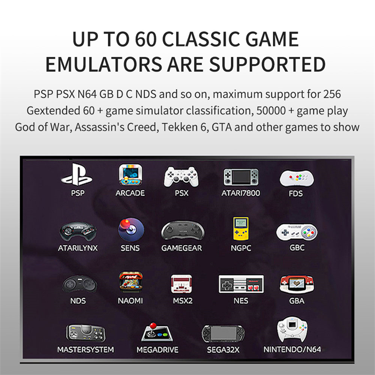 TV box portable game console G11 pro dual system android 9.0 wireless PSP war god super arcade video game consoles