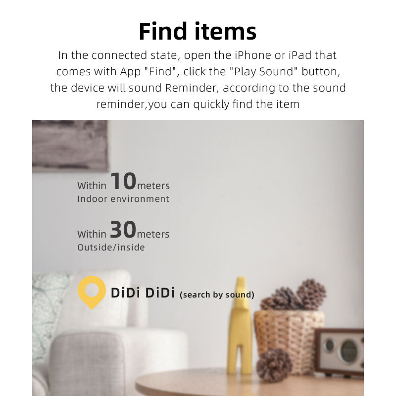 Anti-lost GPS Device Micflip Finder locator Micro Locking bag Tracker with Key Chains  Smart Super Slim Find My Tag AirTag Tracker Locator Finder for Wallet Card Tracking Device Bags Car Dogs