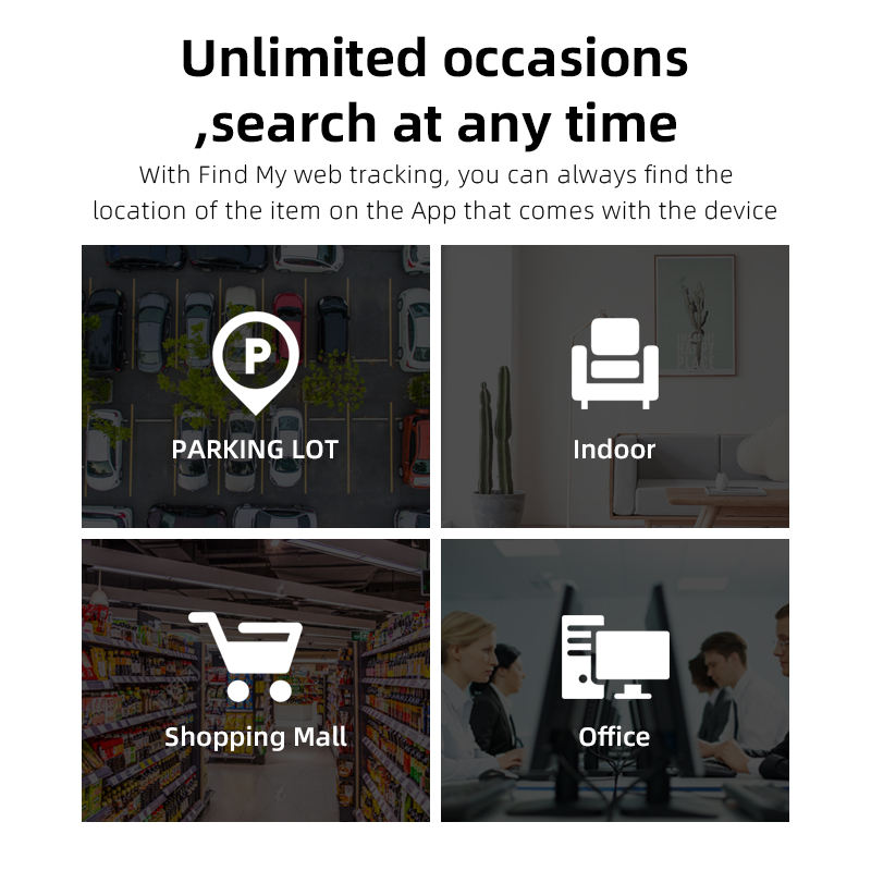 Anti-lost GPS Device Micflip Finder locator Micro Locking bag Tracker with Key Chains  Smart Super Slim Find My Tag AirTag Tracker Locator Finder for Wallet Card Tracking Device Bags Car Dogs