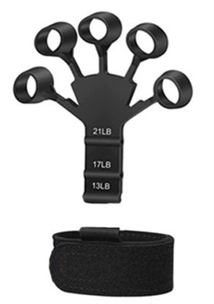 Finger Gripper Finger Exerciser Guitar Finger Exerciser 6 Resistant Levels Recovery Physical Tools Hand Strengthener For Patient
