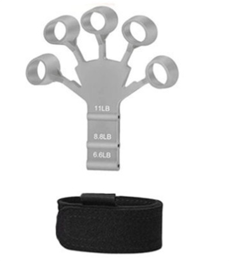 Finger Gripper Finger Exerciser Guitar Finger Exerciser 6 Resistant Levels Recovery Physical Tools Hand Strengthener For Patient