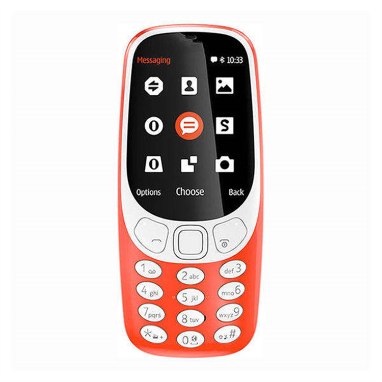 Nokia  3310(2017) Mobile Phones Dual SIM Card 2.4 Inches 2G GSM 2MP 3310 Unlocked Cellphone
