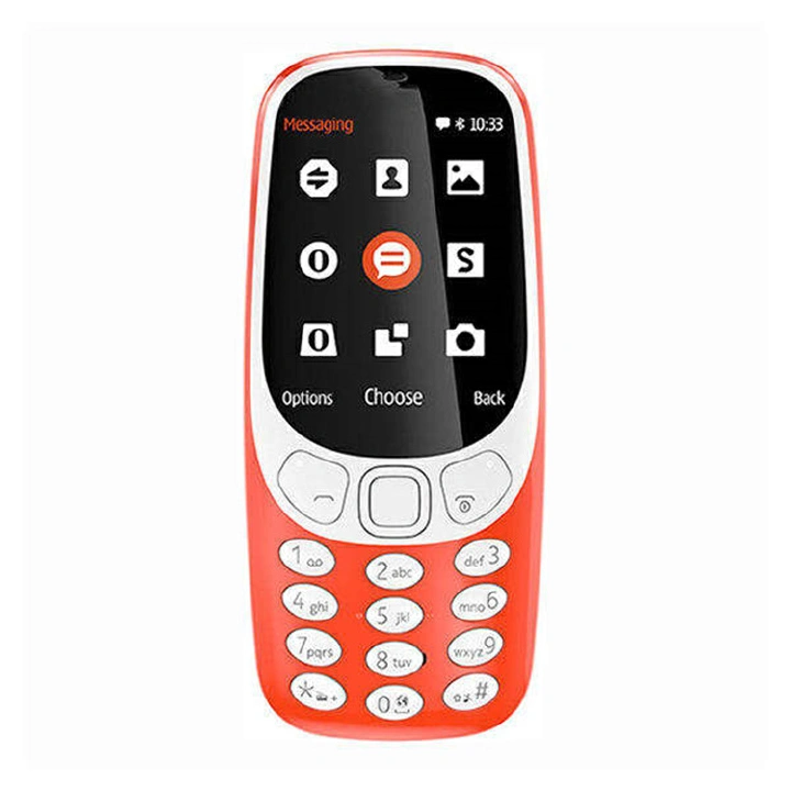 Nokia  3310(2017) Mobile Phones Dual SIM Card 2.4 Inches 2G GSM 2MP 3310 Unlocked Cellphone