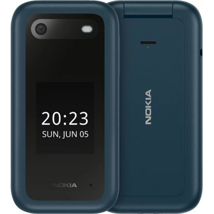 GSM flip feature mobile phone for NOKIA 2660 second hand cellphone 2G factory wholesale cheap price high quality old phone