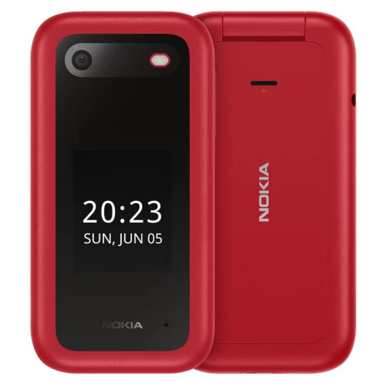 GSM flip feature mobile phone for NOKIA 2660 second hand cellphone 2G factory wholesale cheap price high quality old phone