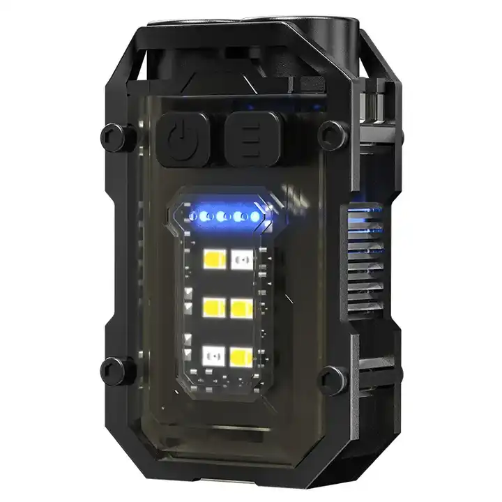 Generic Keychain LED COB Light Rechargeable Work Light Mini Flashlight Portable Poeket Light Camping Hiking Flood Light