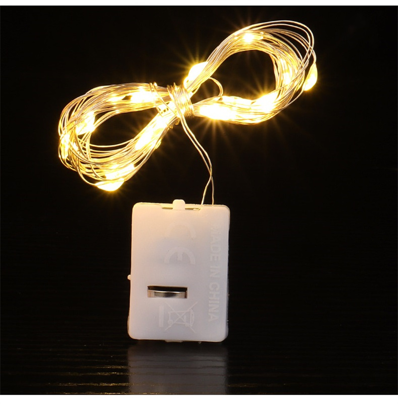 10 PACK Led String Lights 3 Modes of Lighting Wedding Decoration Fairy Light Party Holiday Lights Ambient Decor Darkviolet