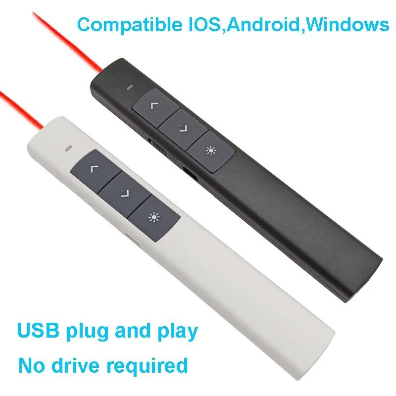 2.4 GHz Wireless USB Power Point Pen Remote Control Pointer Clicker Flip PPT Pen