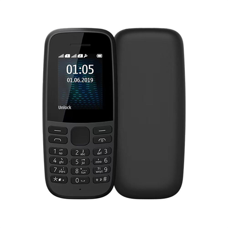 Refurbished Original Nokia 105 2019 4th Edition Factory Unlocked Original Simple Super Cheap Classic Bar Mobile Phone