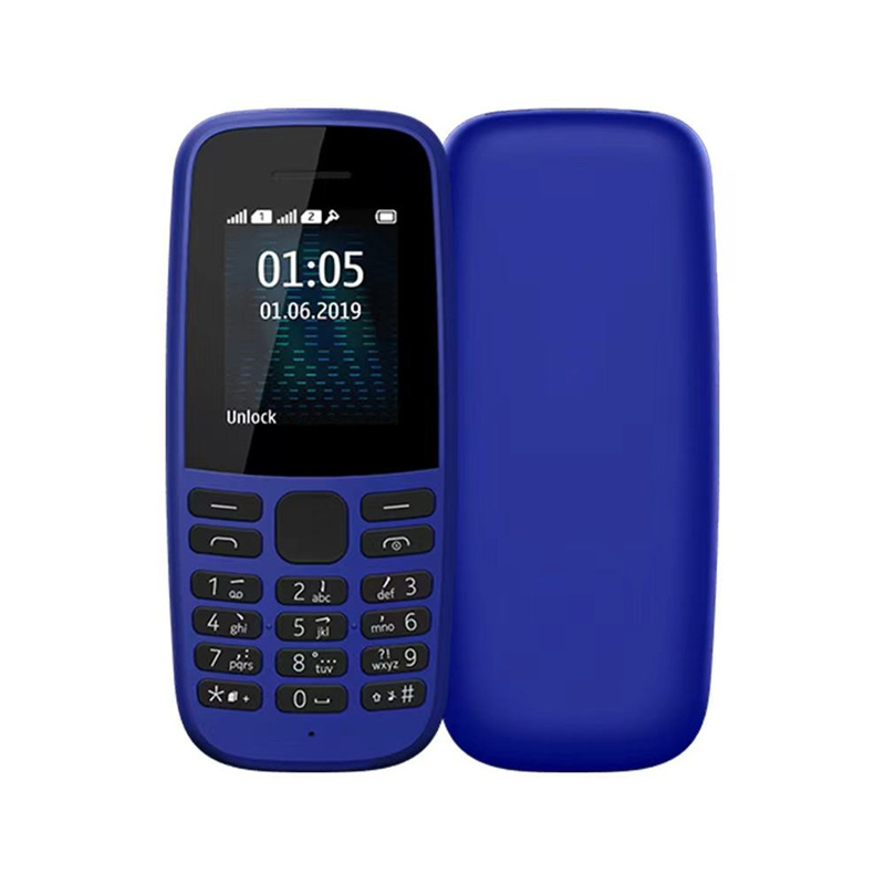 Refurbished Original Nokia 105 2019 4th Edition Factory Unlocked Original Simple Super Cheap Classic Bar Mobile Phone