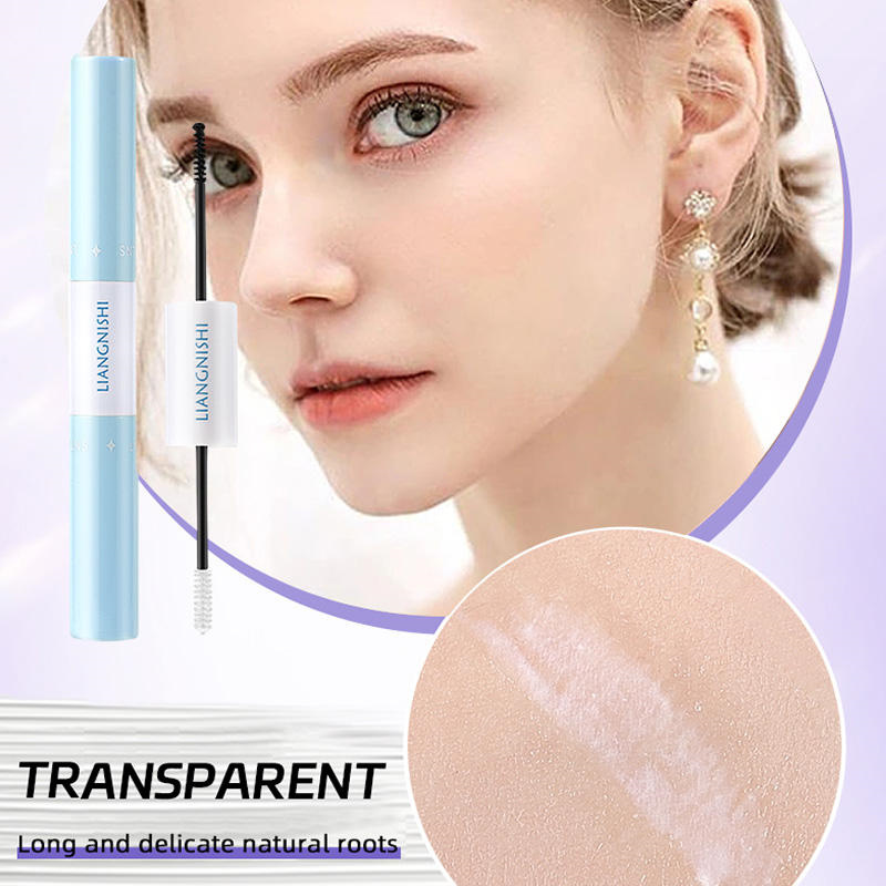 2 in 1 Lash Bond and Seal for Eyelash Extensions Cluster Lash Glue Long Lasting Eyelash Glue Waterproof DIY Lash Extension Glue Mascara Wand Individual Lash Glue
