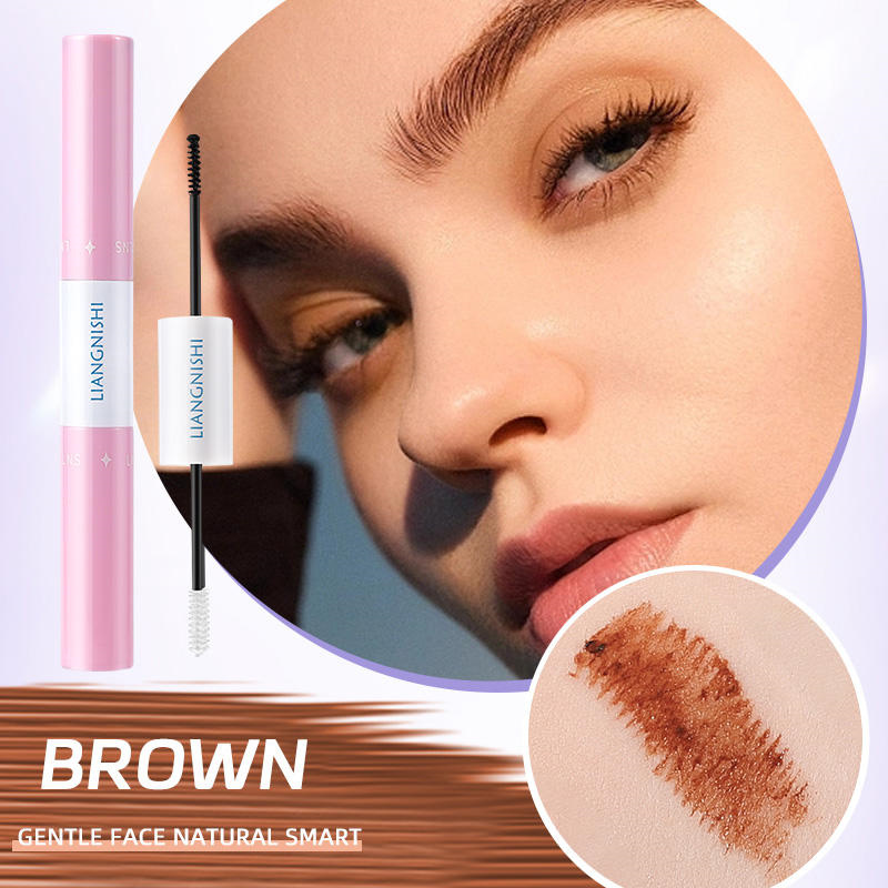 2 in 1 Lash Bond and Seal for Eyelash Extensions Cluster Lash Glue Long Lasting Eyelash Glue Waterproof DIY Lash Extension Glue Mascara Wand Individual Lash Glue