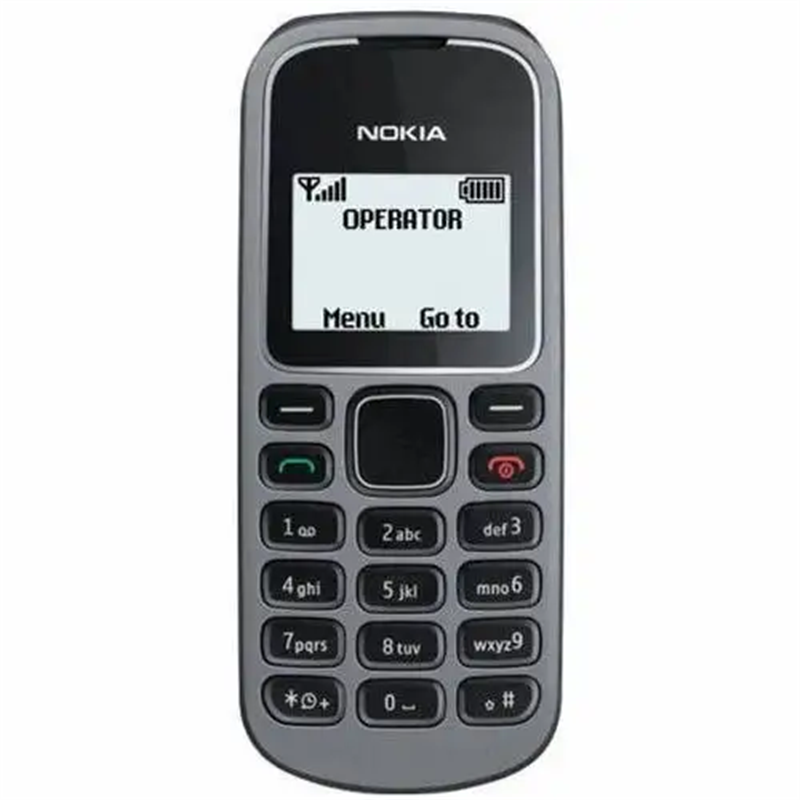2G Original GSM mobile phone for NOKIA 1280 second hand cellphone keypad feature phone elder cheap mobile phone
