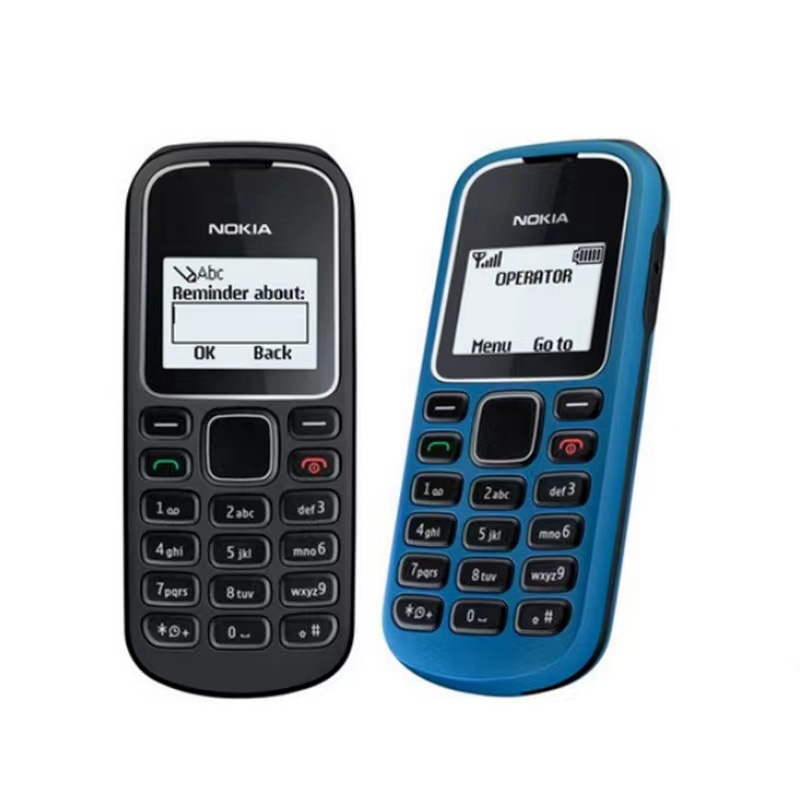 2G Original GSM mobile phone for NOKIA 1280 second hand cellphone keypad feature phone elder cheap mobile phone