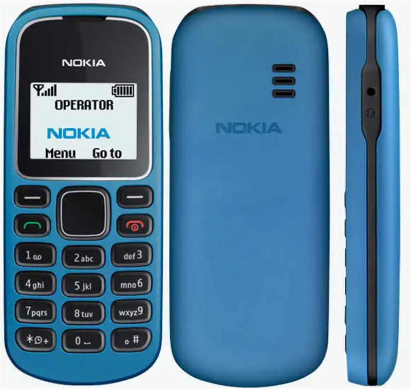 2G Original GSM mobile phone for NOKIA 1280 second hand cellphone keypad feature phone elder cheap mobile phone