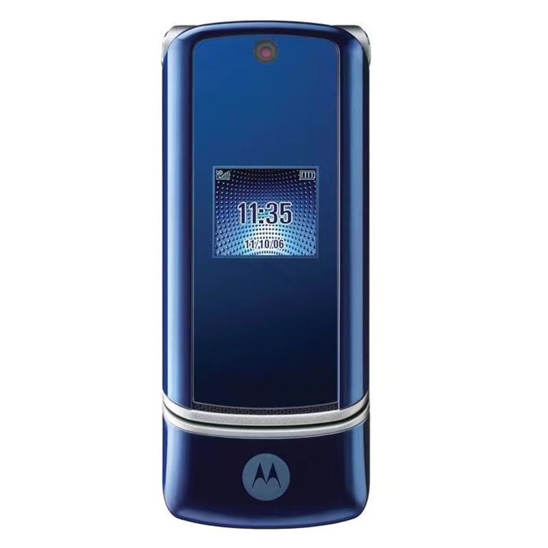 Motorola KRZR K1 Flip Cell Phone GSM 850 900 1800 1900 1.9" 2MP Unlocked Classic Flip Cell Phone