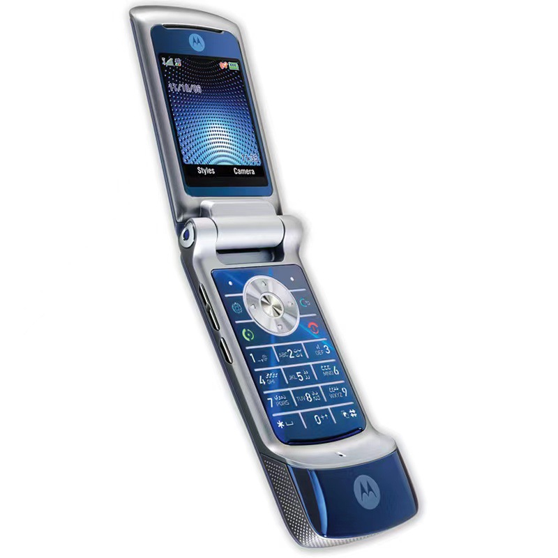 Motorola KRZR K1 Flip Cell Phone GSM 850 900 1800 1900 1.9" 2MP Unlocked Classic Flip Cell Phone