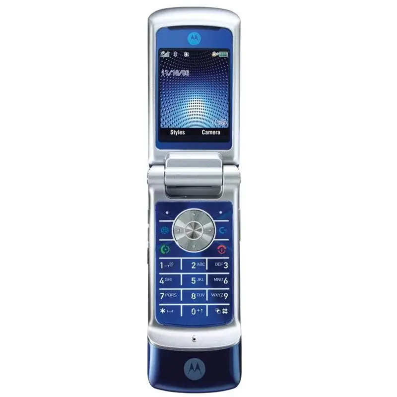 Motorola KRZR K1 Flip Cell Phone GSM 850 900 1800 1900 1.9" 2MP Unlocked Classic Flip Cell Phone