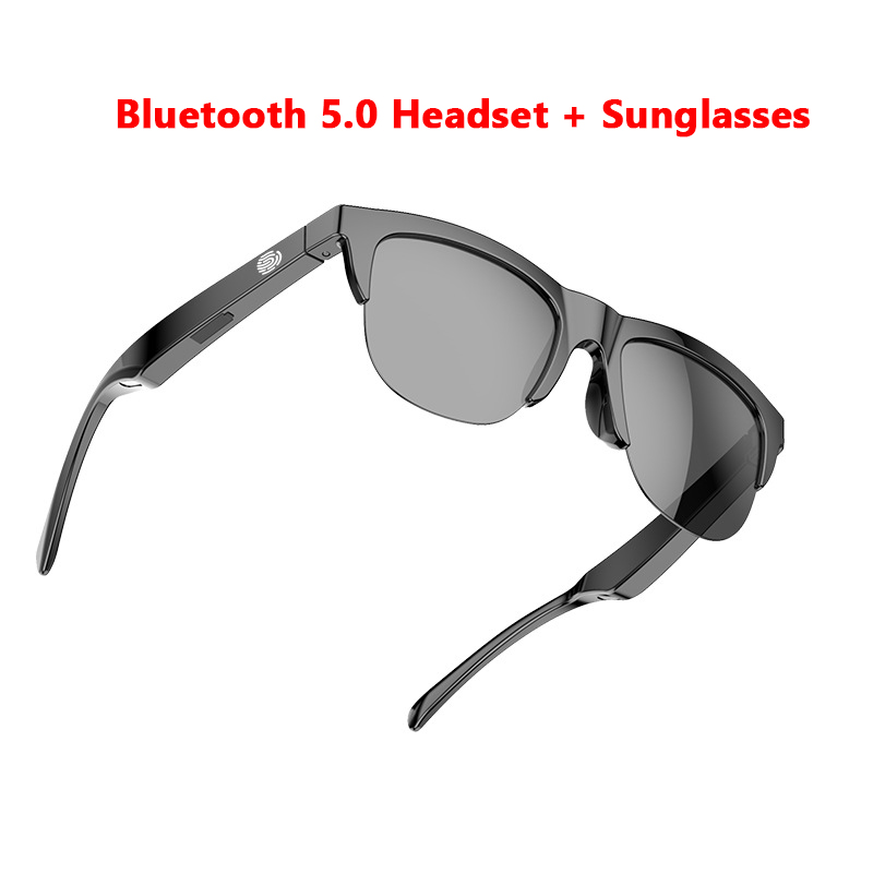 New Design F06 Tws Bt V5.3 UV Proof HD Sun Glasses Earphones Tws Wireless Sport Music Outdoor Riding Smart Sunglasses Headsets