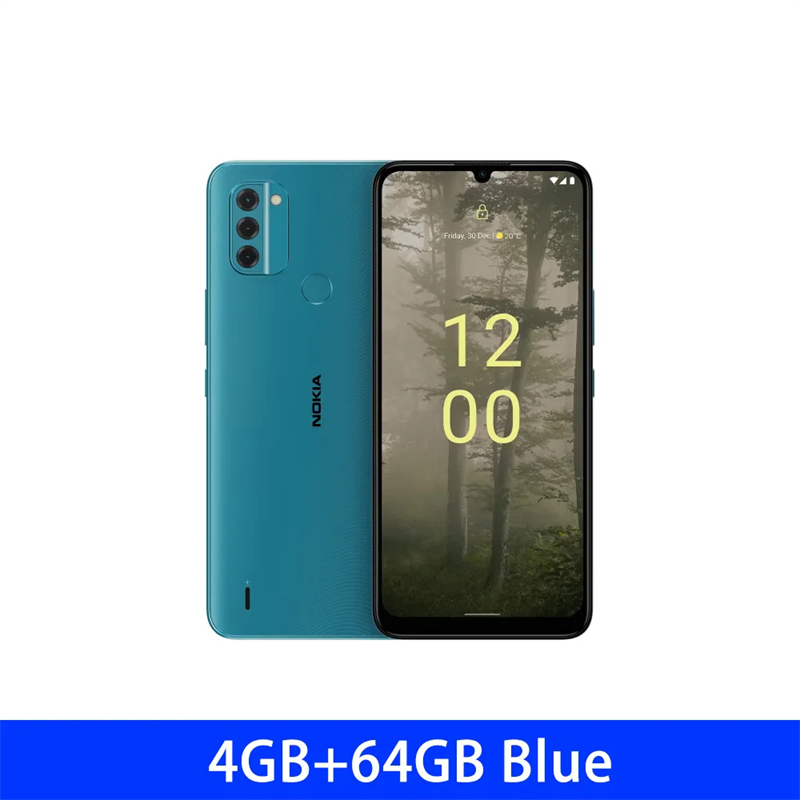 Nokia C31 4GB+64GB 4G Smartphone IP52 13MP Triple Camera Android 12 Dual SIM Card