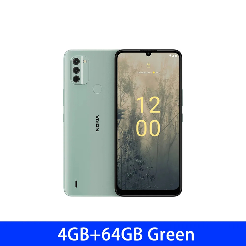 Nokia C31 4GB+64GB 4G Smartphone IP52 13MP Triple Camera Android 12 Dual SIM Card