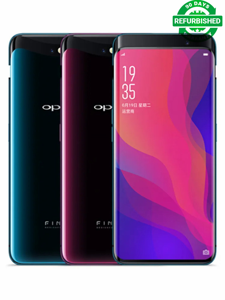 Refurbished OPPO Find X Mobile Phone 4G LTE Octa Core 8G+128G Face Recognize Snapdragon 845 3D Camera FindX Smart phone