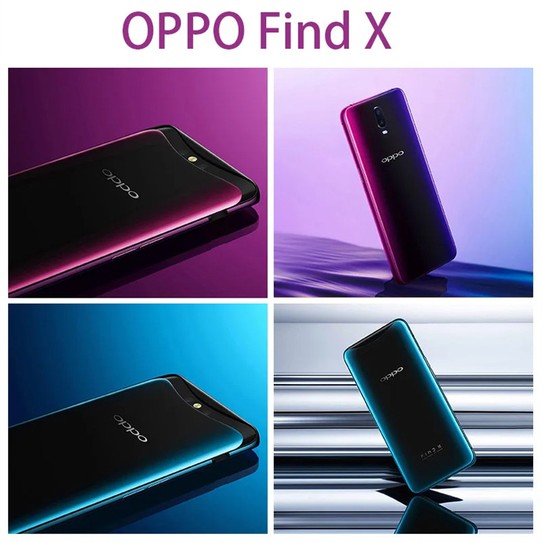Refurbished OPPO Find X Mobile Phone 4G LTE Octa Core 8G+128G Face Recognize Snapdragon 845 3D Camera FindX Smart phone