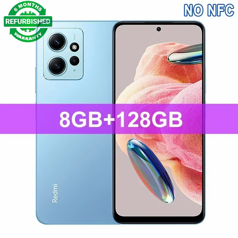 Refurbished Global Version Xiaomi Redmi Note 12 Smartphone 120Hz AMOLED Snapdragon® 685 33W Fast Charging 50MP Camera 5000mAh Battery