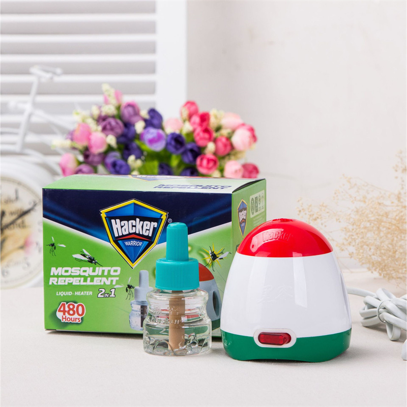 480 Hours Protection Mos Kill Liquid Mosquito Electric Vapourizer Repellent Set