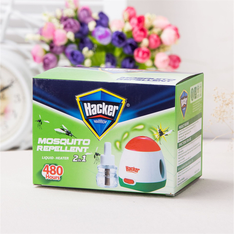 480 Hours Protection Mos Kill Liquid Mosquito Electric Vapourizer Repellent Set