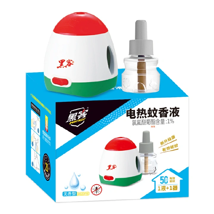 480 Hours Protection Mos Kill Liquid Mosquito Electric Vapourizer Repellent Set