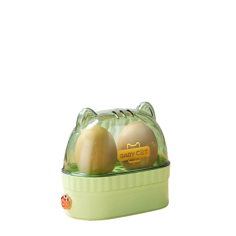 Egg Boiler Electric Multifunctional Egg Steamer, EGGS Cooker And Poacher for Dinning Room and Kitchen Exquisite 1-2 People