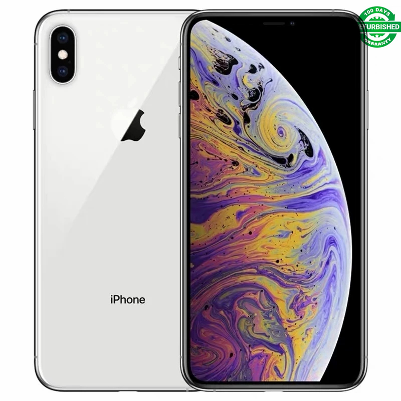 Original Refurbished Apple iPhone XS Max Face ID Hexa-core Ios 64/256GB ROM Dual Camera NFC Smartphone 4G Unlocked Used Phone