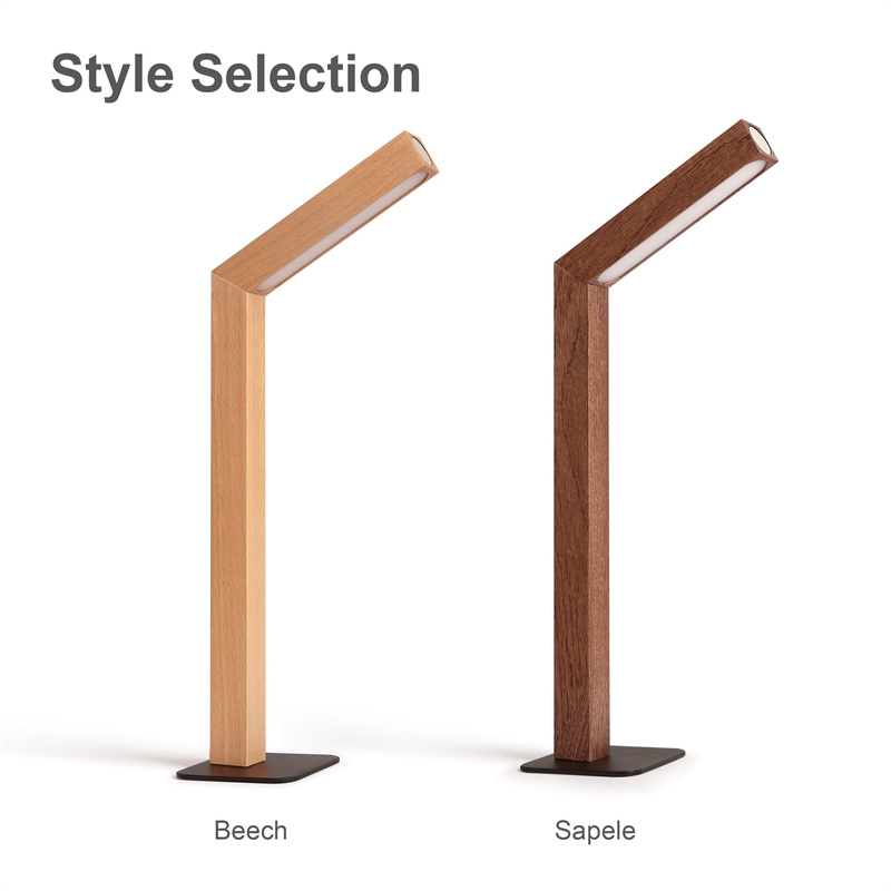 Small Wireless Portable Wooden Atmosphere Desk Lamp Table Light Wall Light Multifunction Lamp For Reading Room Bedside Living Room