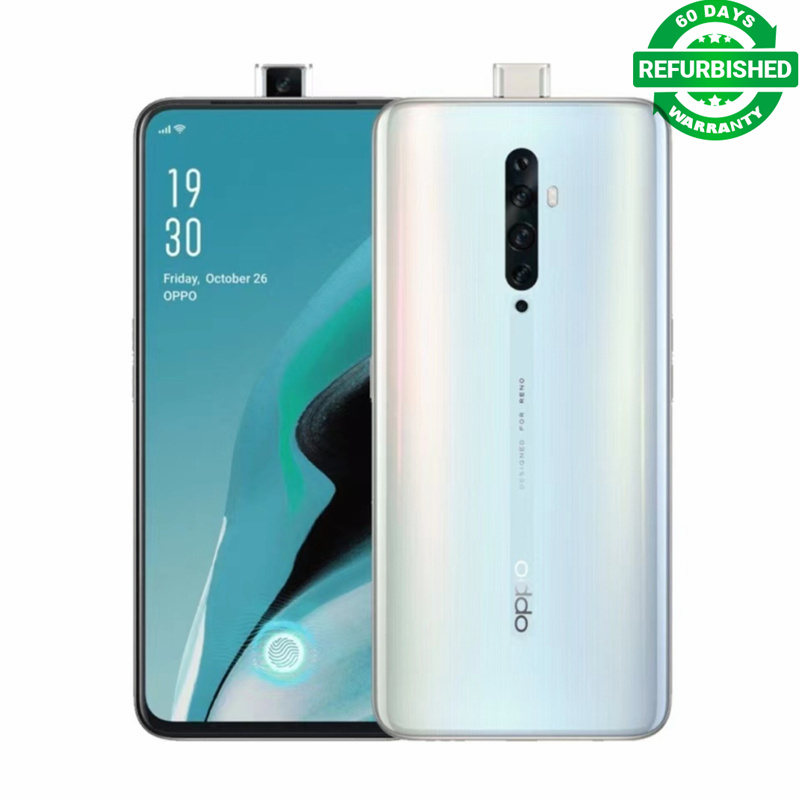 Refurbished OPPO Reno 2z 128GB+8GB 6.5 inch 48MP+16MP Camera Face Unlock Dual SIM Smart Phones