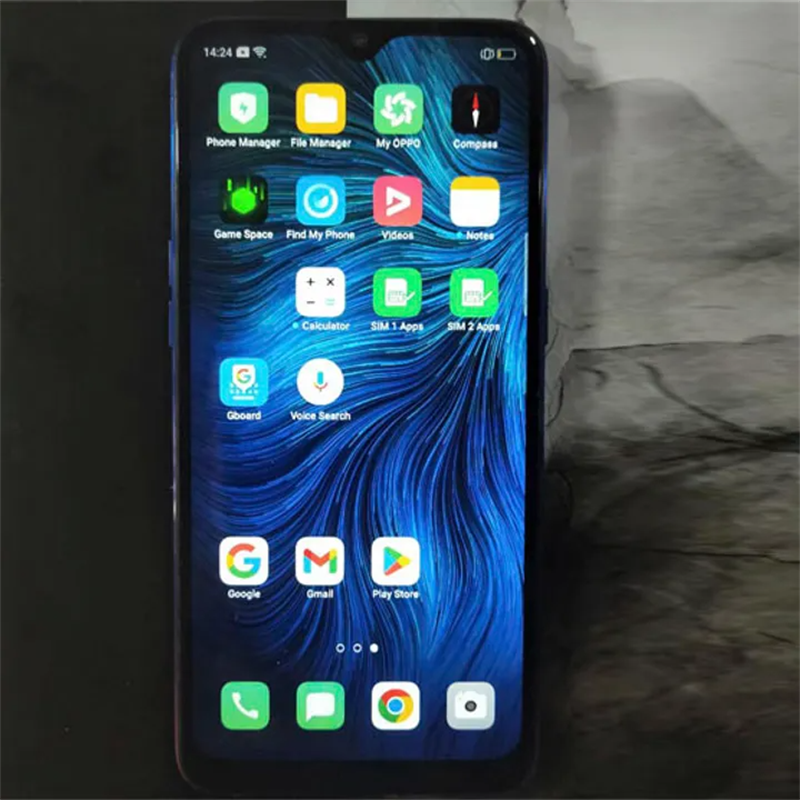 Refurbished Original OPPO R15X phone 100% Battery 6.4 inch 128GB 6GB Mobile Phone smart phones 16MP+25MP Camera 4G Dual SIM 90days warranty