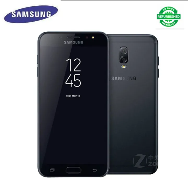 Refurbished Samsung Galaxy C8 Super AMOLED FHD 4G RAM 64G ROM 16MP dual sim Lte 4G Mobile Phone