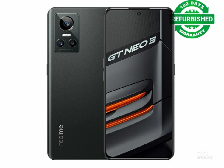 Refurbished Phones Realme GT NEO 3 5G Smartphone 80/150W Super Charge Dimensity 8100 Game Mobile Phone 120HZ AMOLED Screen 4500mAh NFC gt neo3 Cellphone