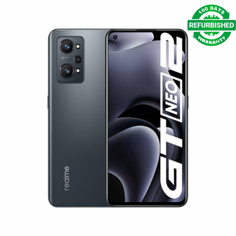Refurbished Original realme GT Neo 2 5G Mobile Phone 128GB 6.43"120Hz Super AMOLED Dimensity 1200 Octa Core 50W Fast Charge 64MP WIFI 6 NFC