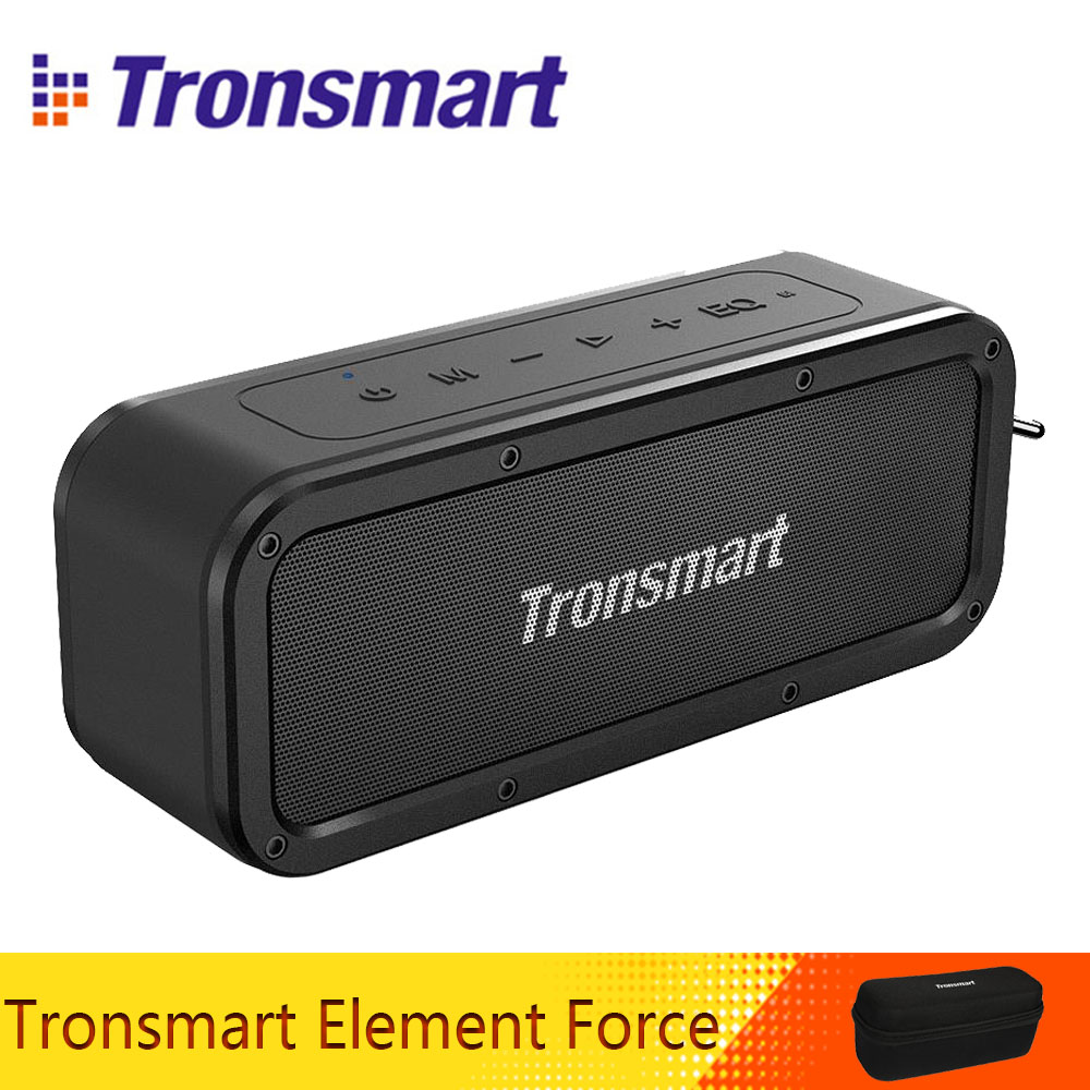 Tronsmart Force Bluetooth 5.0  Wireless Speakers 40W  IPX7 Waterproof  15H  with Subwoofer,NFC Phone