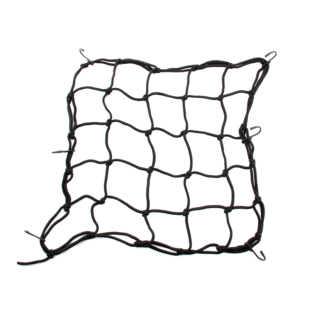 40*40cm Heavy-Duty Elastic Motorcycle Luggage Net Helmet Holder  Motorcycle &amp; Powersports