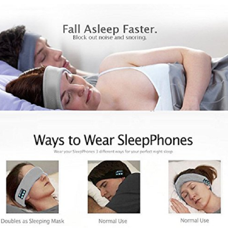 Wireless Bluetooth Stereo Headphones Running Earphone Sleep Headset Sports Earphones &amp; Headset