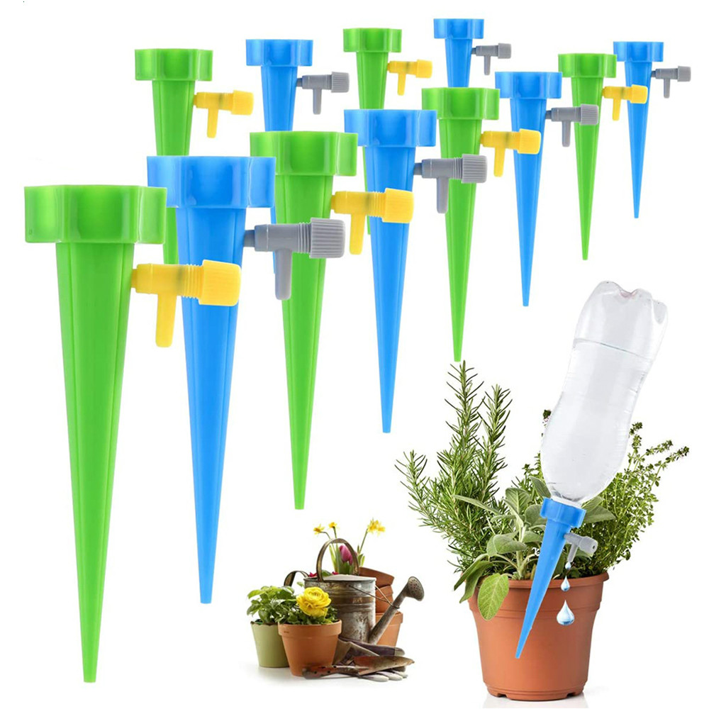 6 PCS Auto Drip Irrigation Watering System Dripper Spike Kits Garden Watering &amp; Irrigation