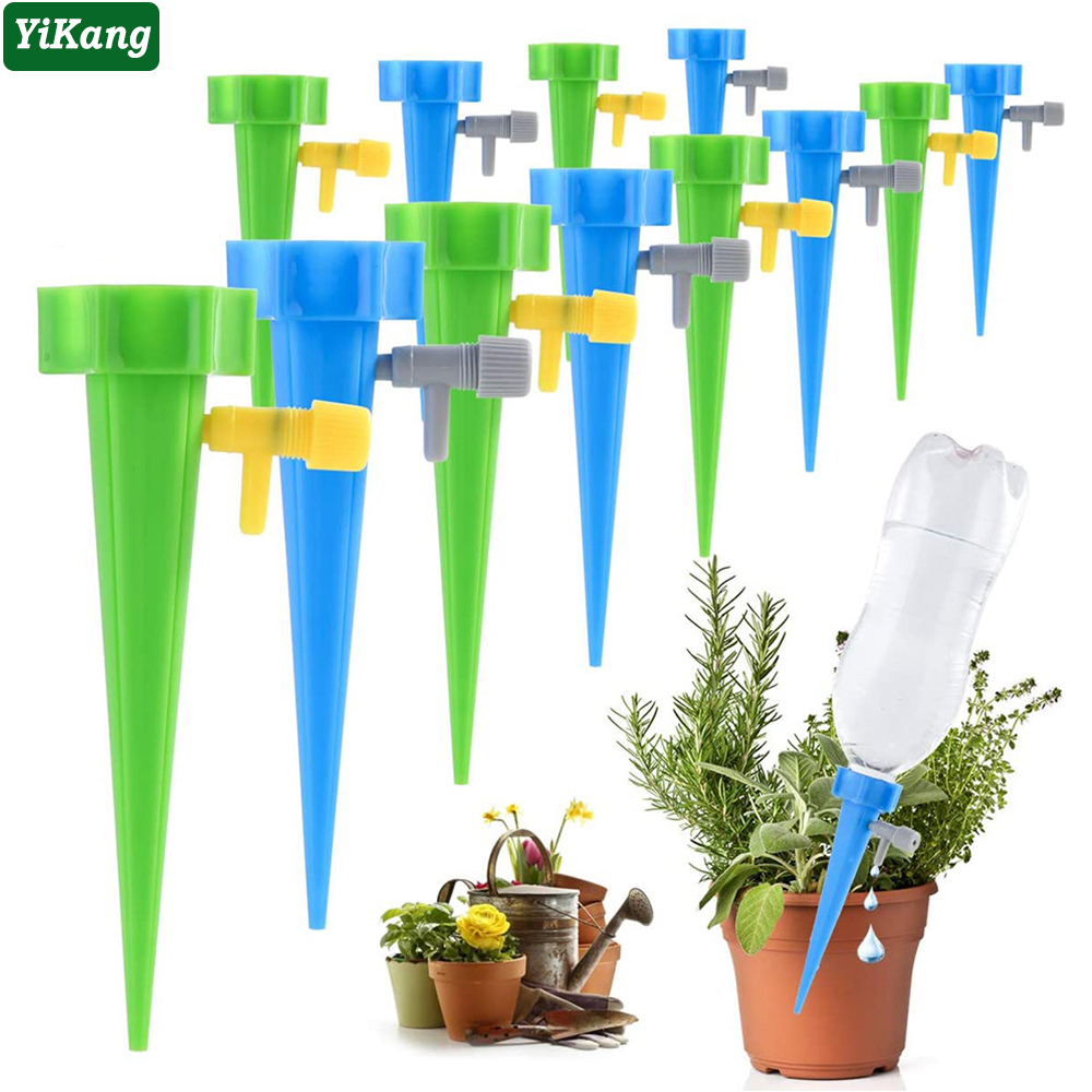 6 PCS Auto Drip Irrigation Watering System Dripper Spike Kits Garden Watering &amp; Irrigation